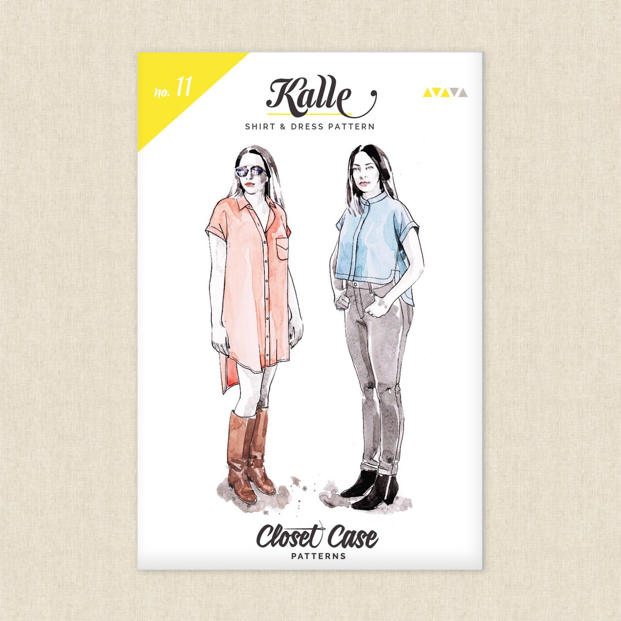 Kalle Shirt and Shirtdress (cc 11) | Closet Core Patterns | Sewing Pattern